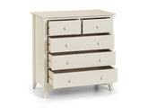 Cameo 2+4 Stone White Chest - open